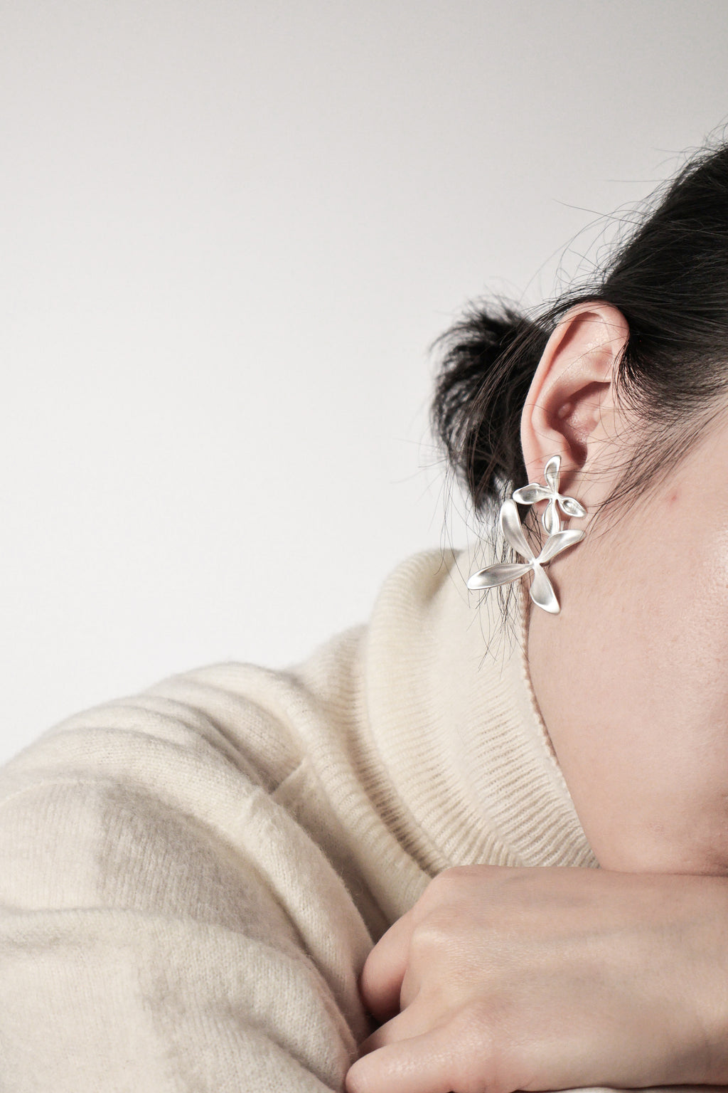 Orchid Earrings
